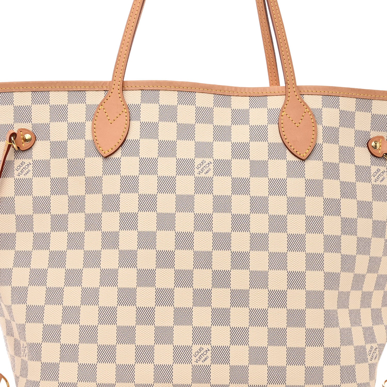 Louis Vuitton Damier Azur Neo Neverfull MM Rose Ballerine 8 of 10