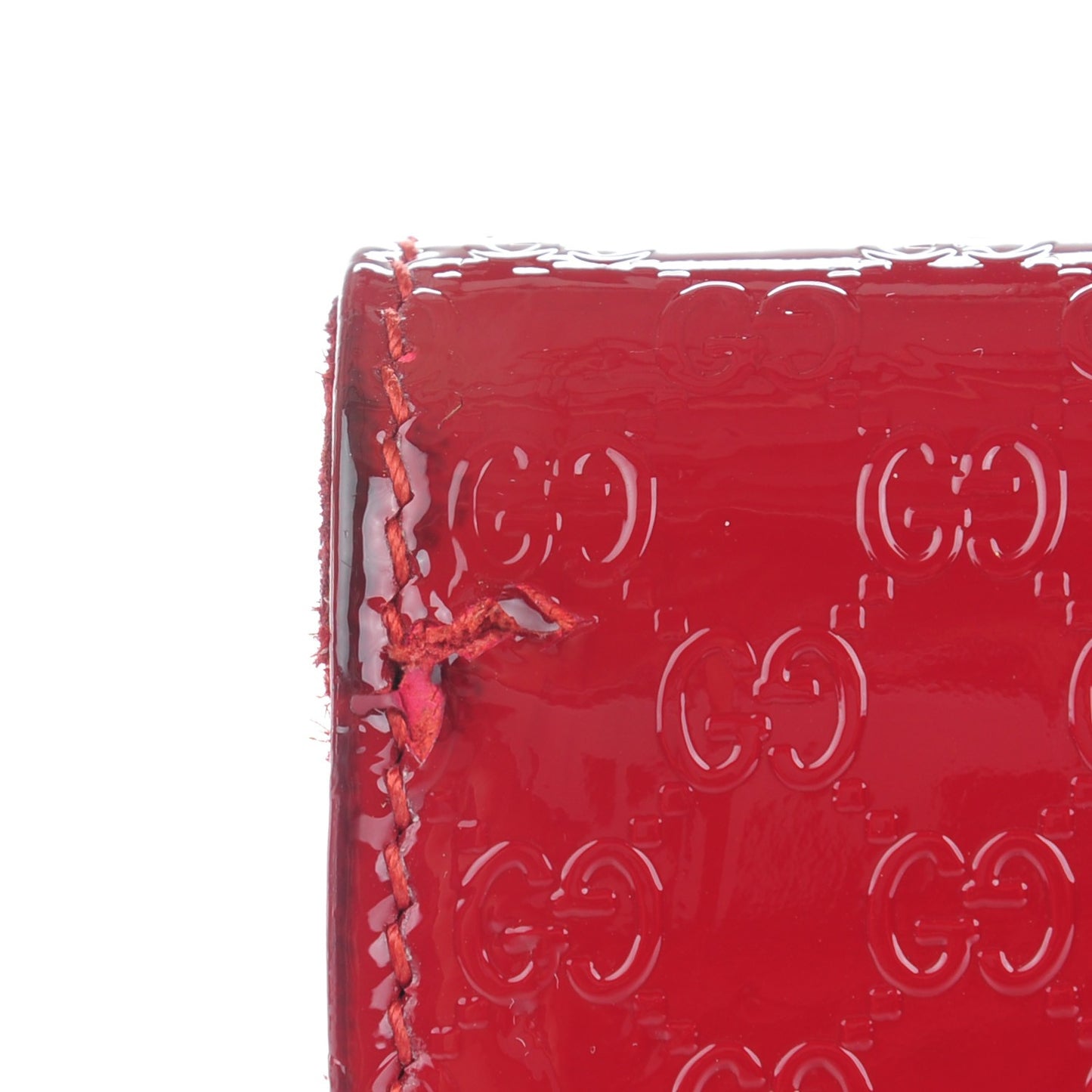 Patent Microguccissima Small Broadway Clutch Rose Bed