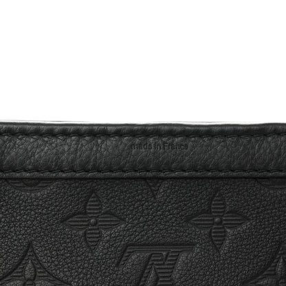 Louis Vuitton Calfskin Monogram Shadow Gaston Wearable Wallet 7 of 11