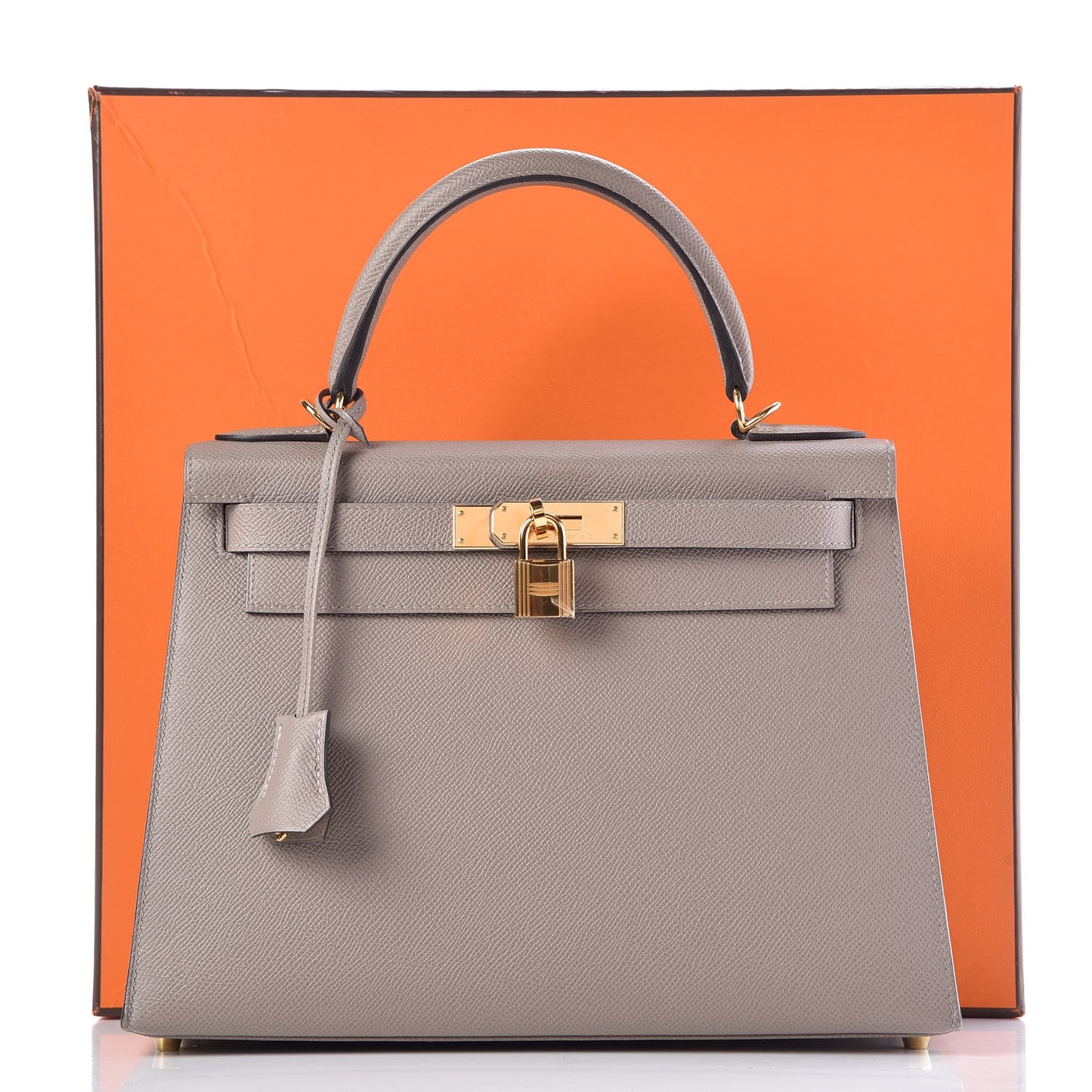 Epsom Kelly Sellier 28 Gris Asphalte