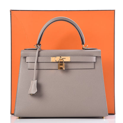 Hermes Epsom Kelly Sellier 28 Gris Asphalte 42 of 42