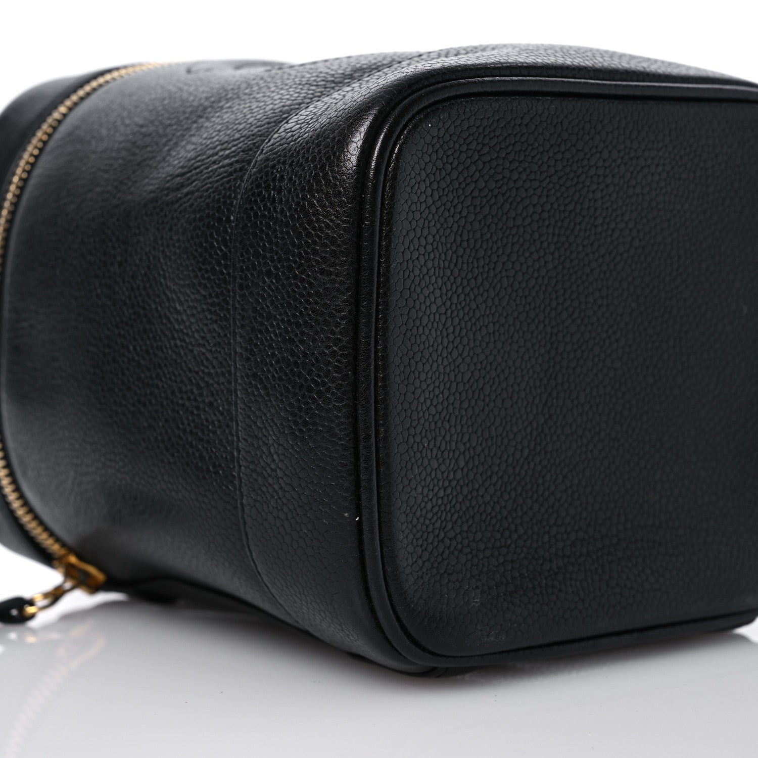 Chanel Caviar Cosmetic Vanity Bag Black 9 of 14