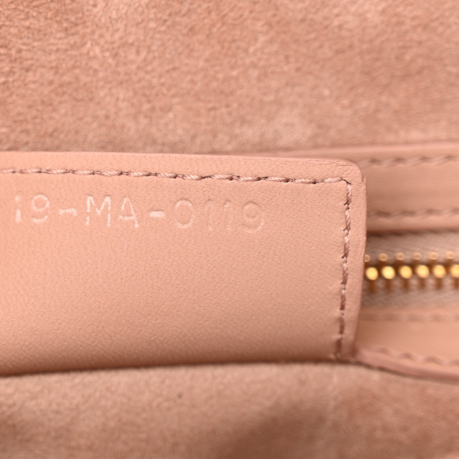Christian Dior Ultra Matte Calfskin Saddle Bag Blush 7 of 12