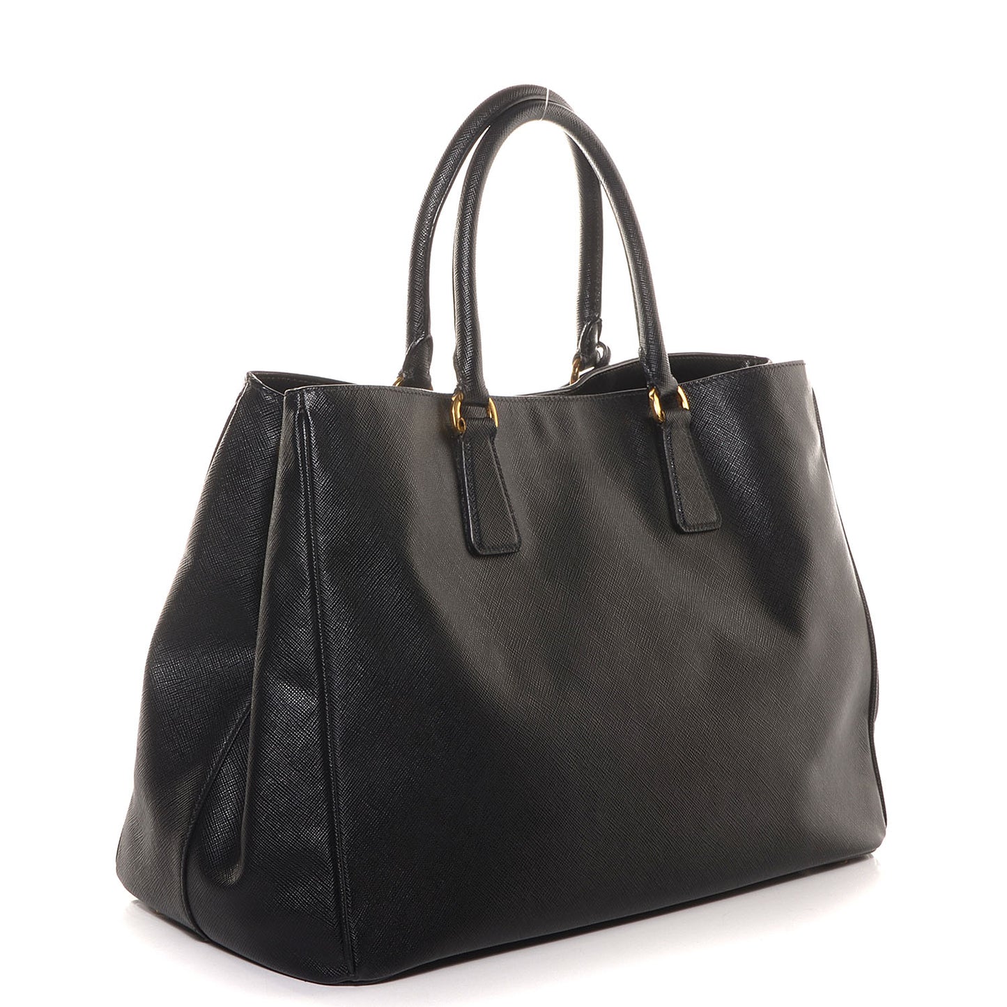 Saffiano Lux Large Tote Nero Black