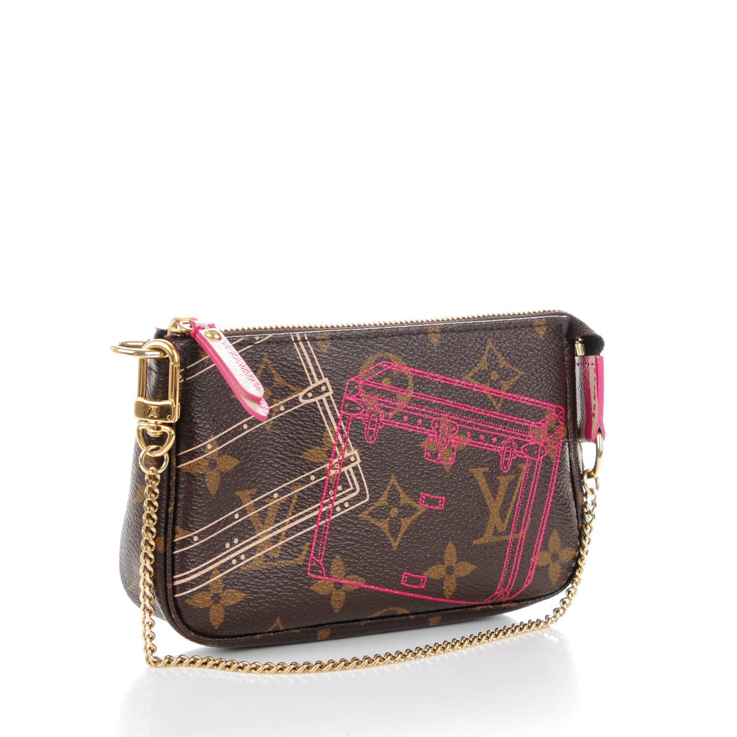 Monogram 2014 Christmas Animation Mini Pochette Accessories