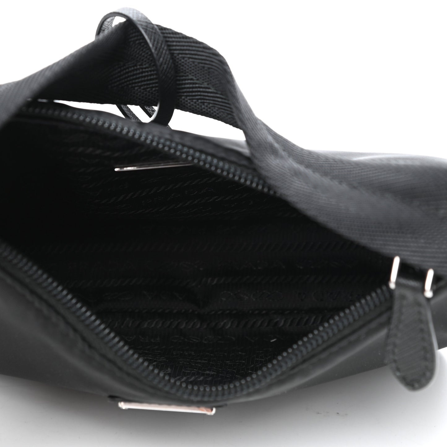 Tessuto Nylon Mini Re-Edition 2000 Bag Black