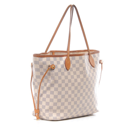 Louis Vuitton Damier Azur Neverfull MM 3 of 8