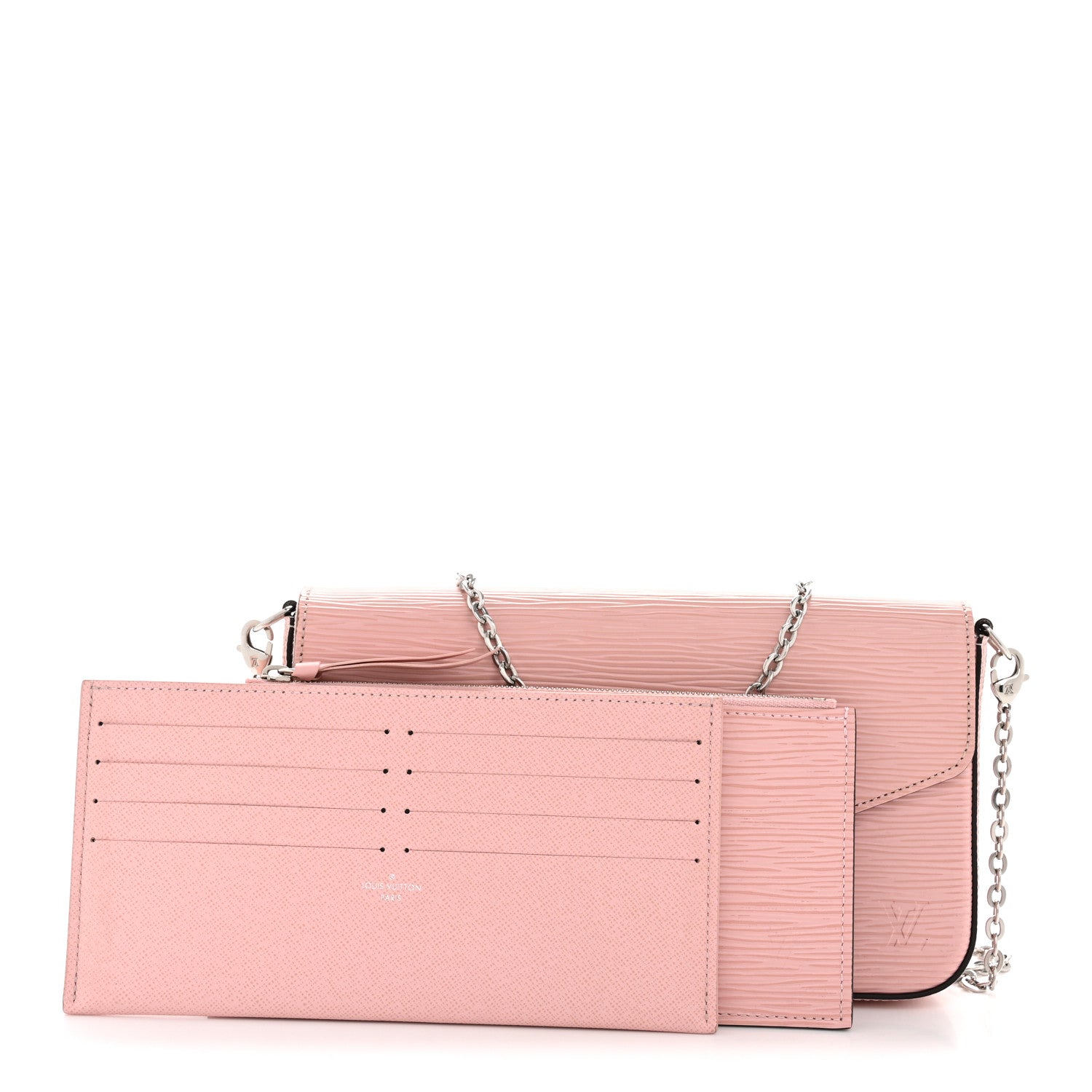 Louis Vuitton Epi Pochette Felicie Rose Ballerine 3 of 15