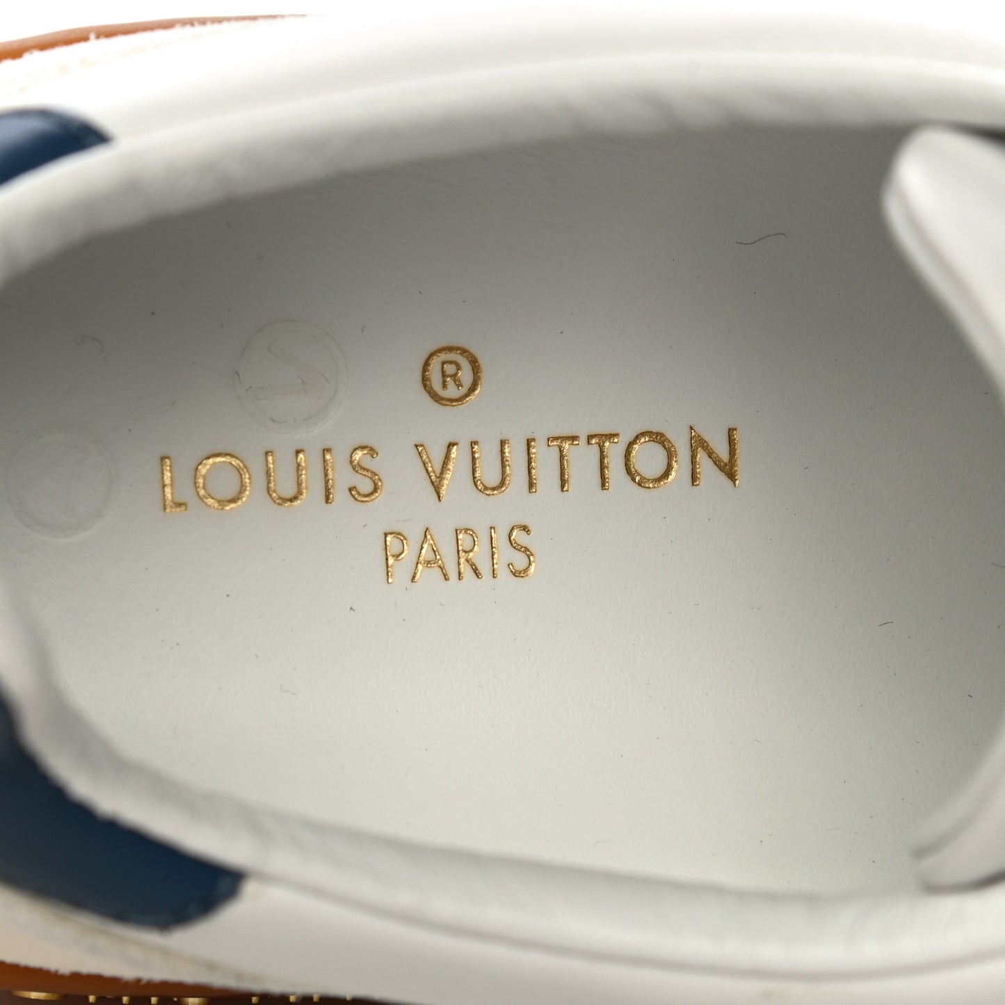 Calfskin Frontrow Sneakers 36 Blue
