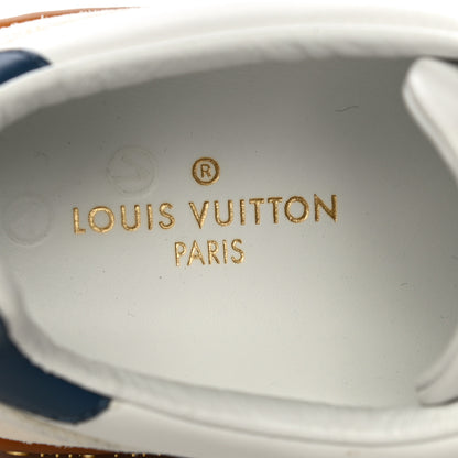 Louis Vuitton Calfskin Frontrow Sneakers 36 Blue 8 of 16