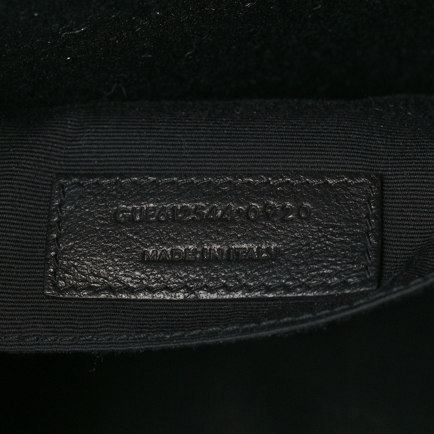 Calfskin Matelasse Monogram Lou Camera Bag Black