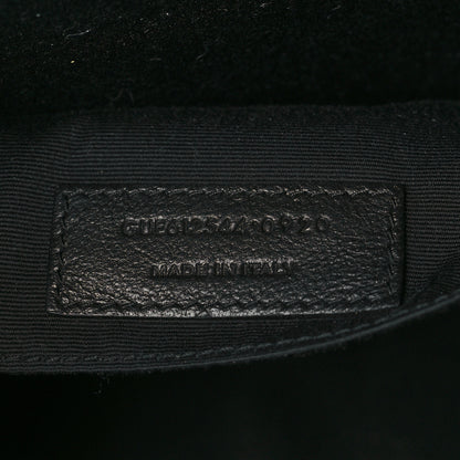 Saint Laurent Calfskin Matelasse Monogram Lou Camera Bag Black 7 of 10