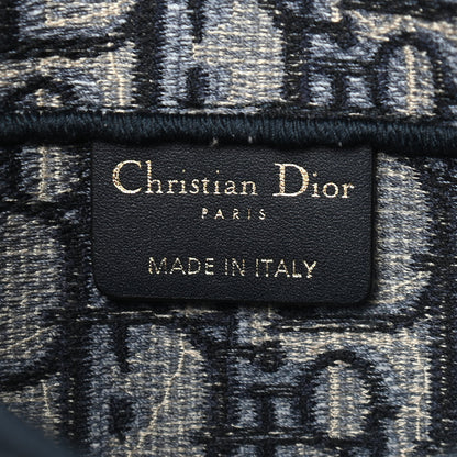 Christian Dior Oblique Slim Saddle Pouch Blue 6 of 9