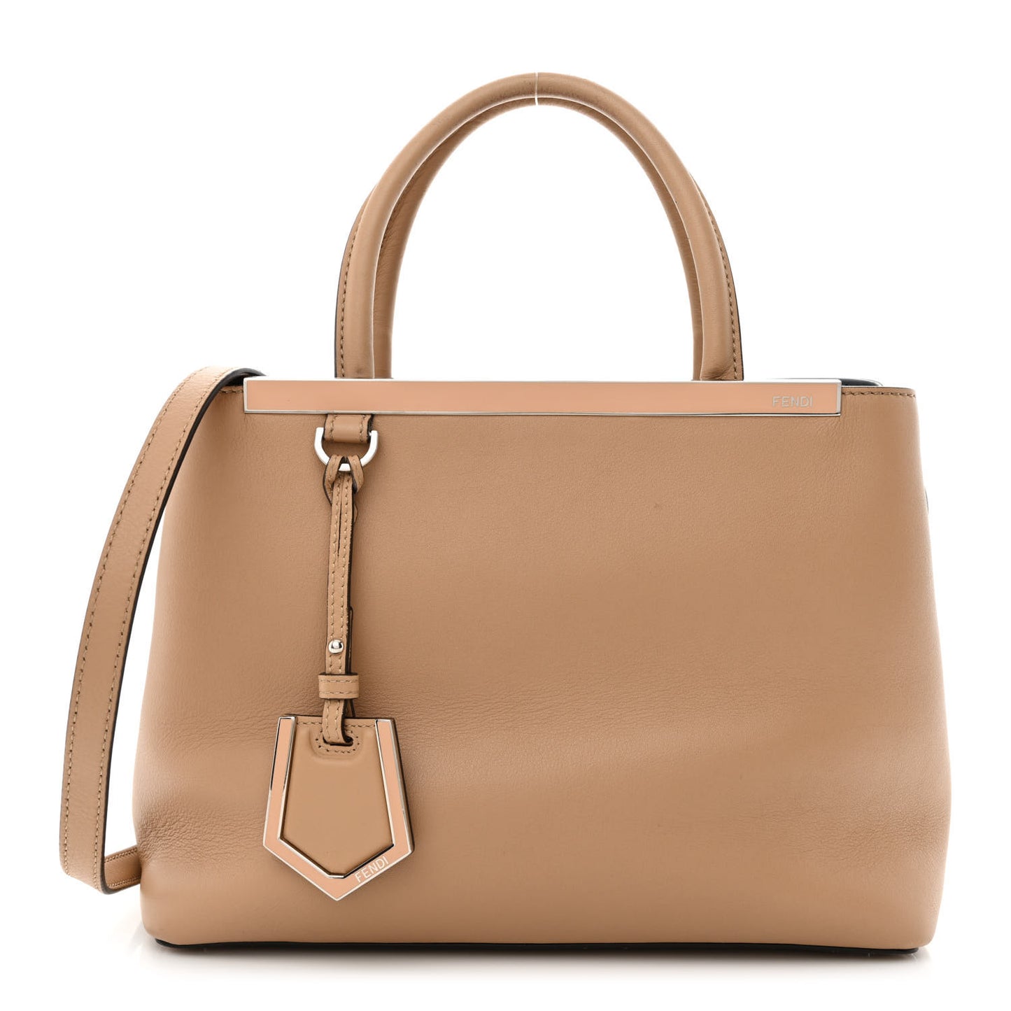Vitello Dolce Century Petite 2Jours Tote Cuoio Tempesta