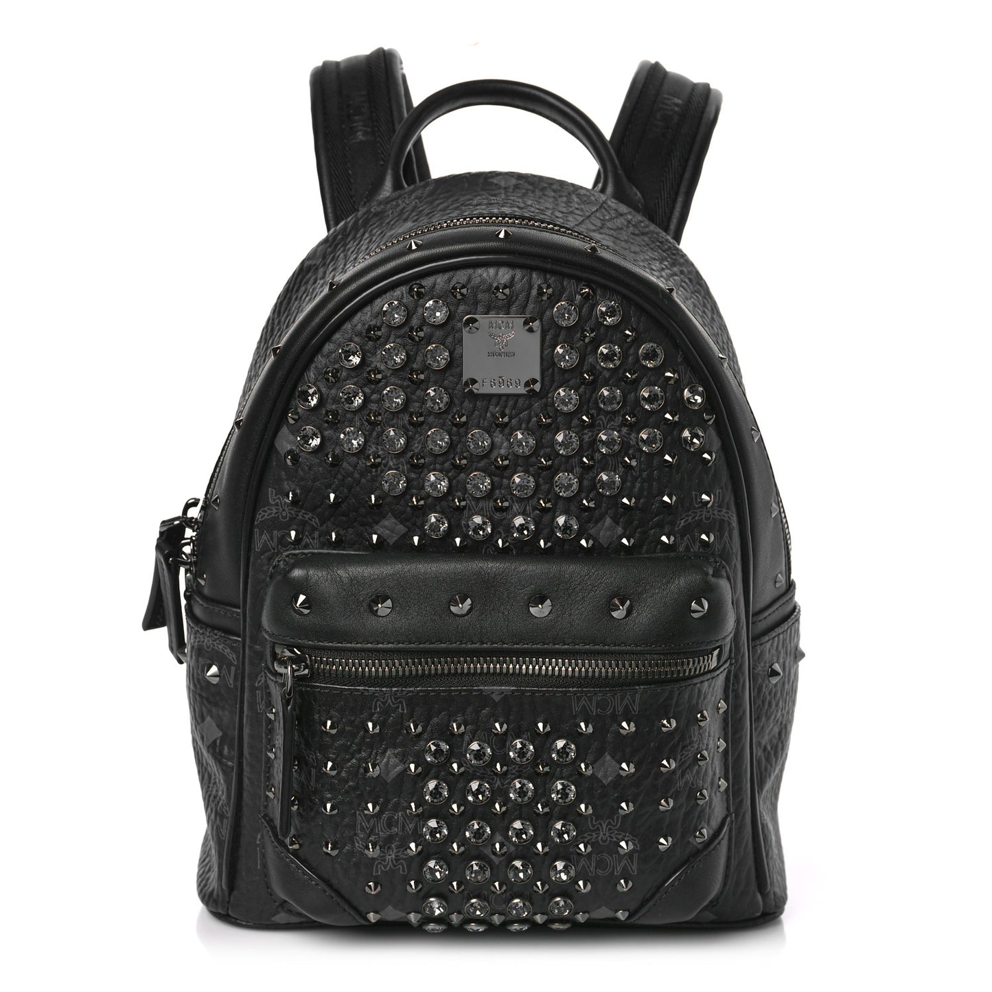 Visetos Swarovski Mini Stark Diamond Backpack Black