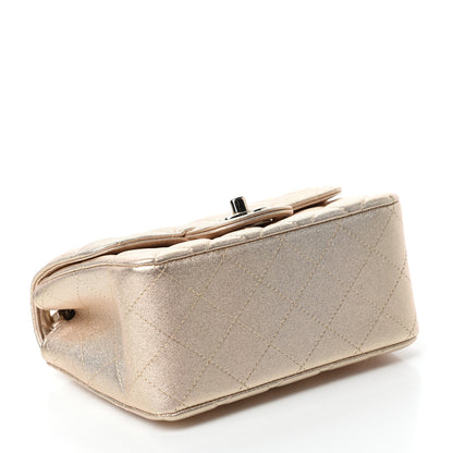 Chanel Metallic Lambskin Quilted Mini Square Flap Gold 4 of 11