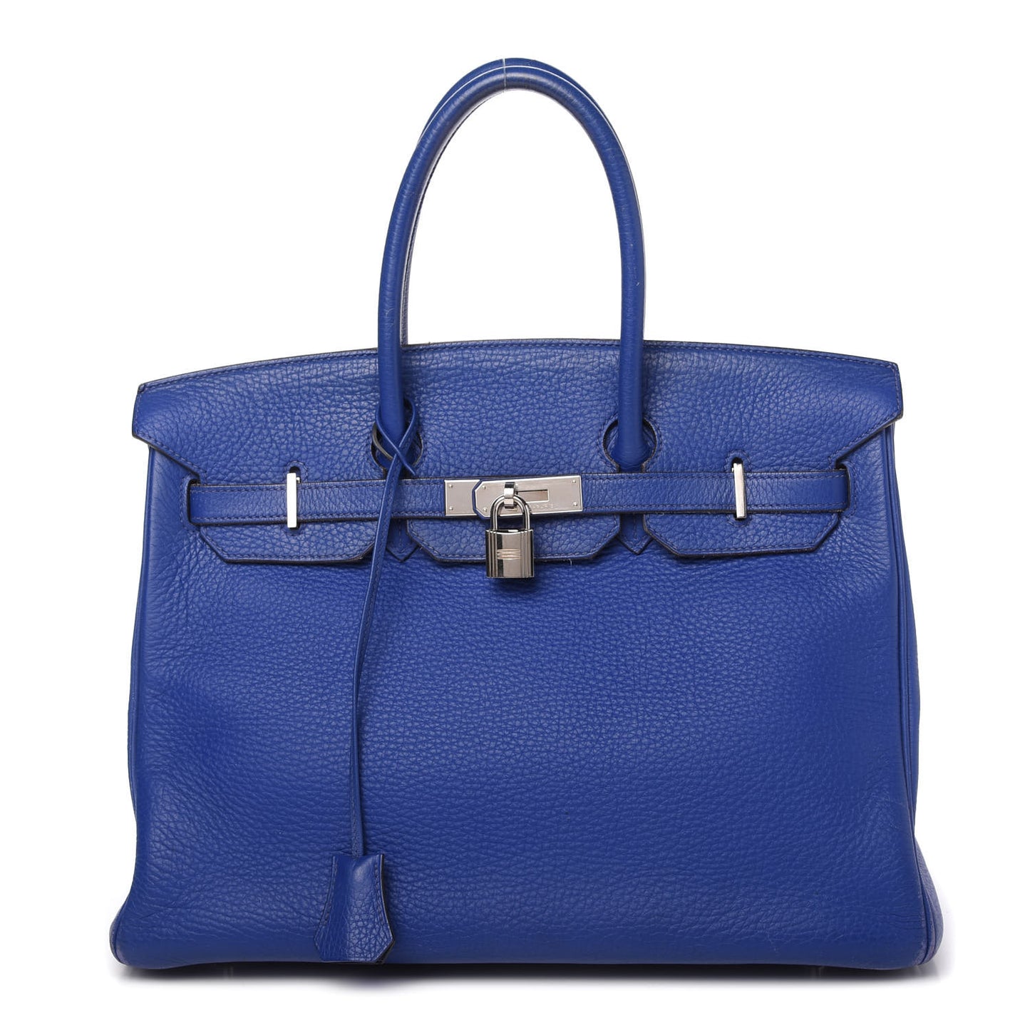 Togo Birkin 35 Bleu Electrique