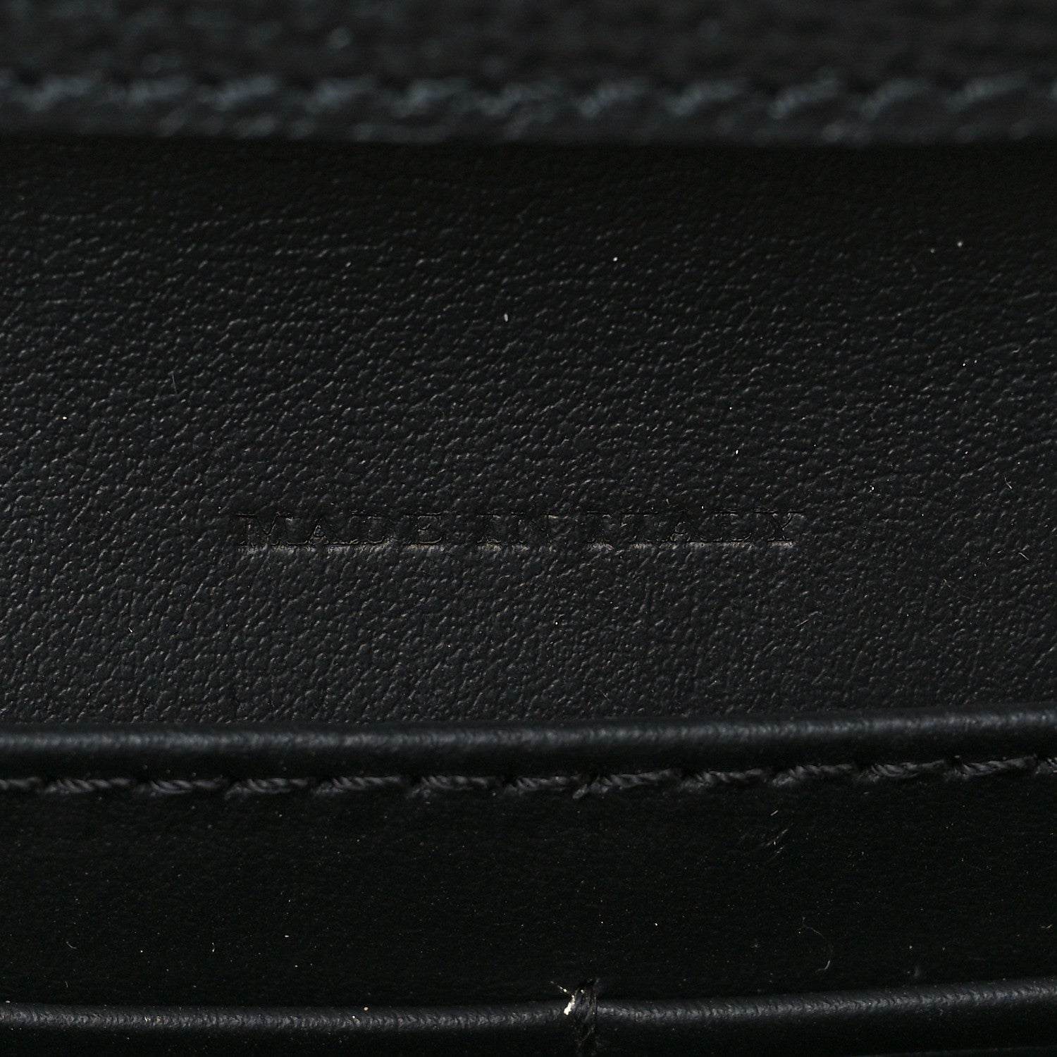 Burberry Derby Calfskin House Check Wallet On Chain Black 7 of 7