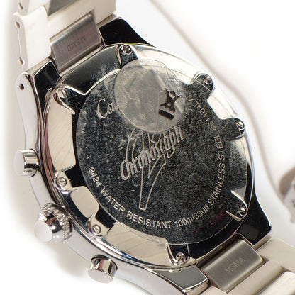 Cartier Stainless Steel Rubber 38mm Must 21 Chronoscaph Quartz Watch 5 of 7