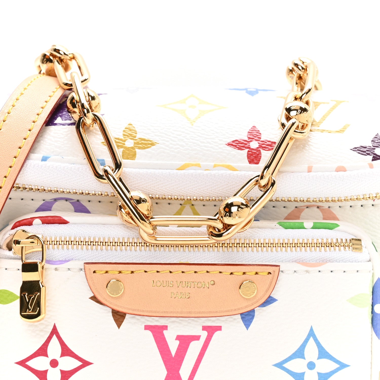Louis Vuitton LV X TM Monogram Multicolor Mini Bumbag White 6 of 9
