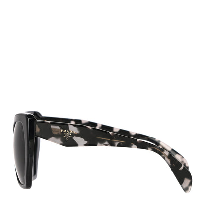 Prada Acetate Sunglasses SPR 16R Black Tortoise Grey 2 of 7