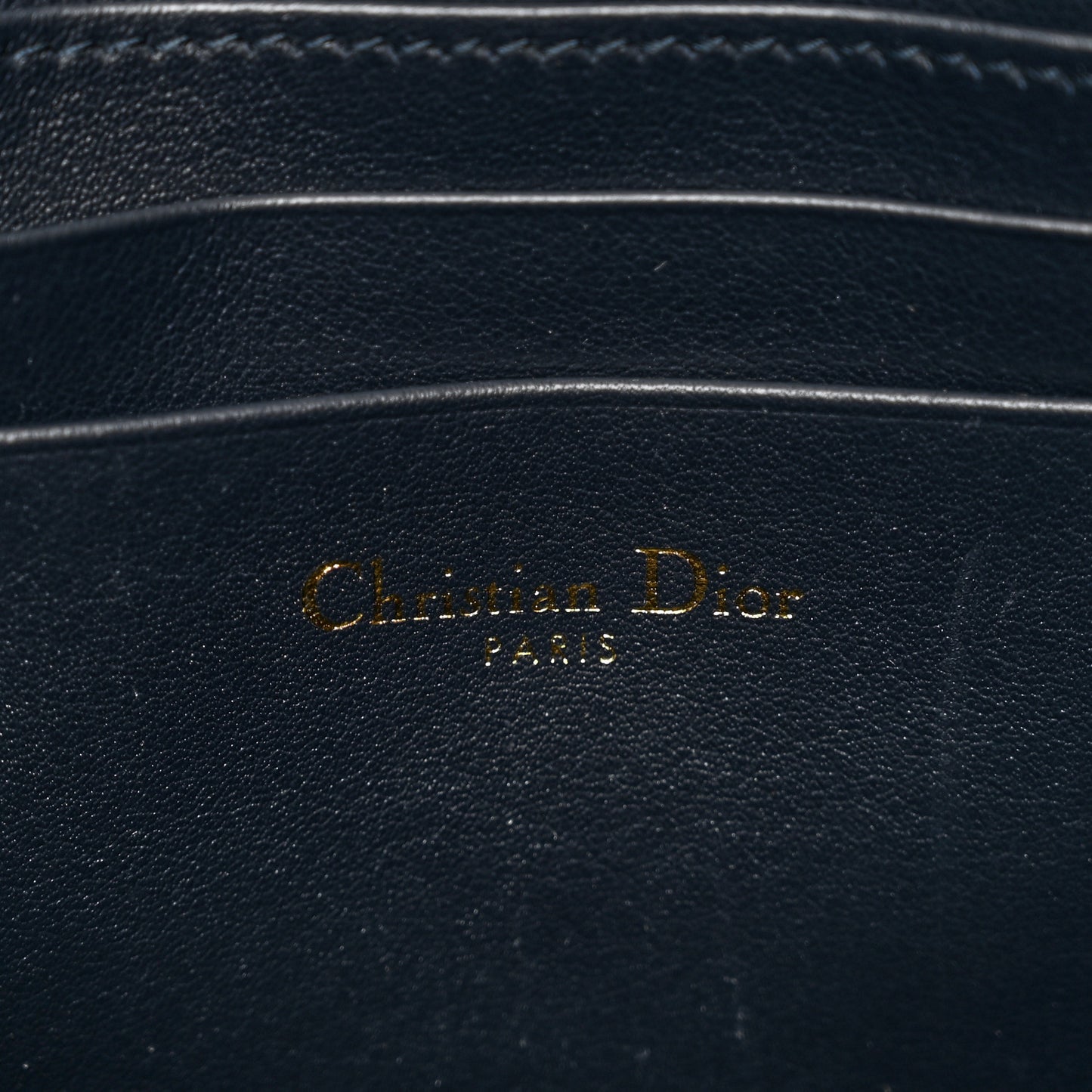 Oblique 30 Montaigne Avenue Pouch With Flap Blue