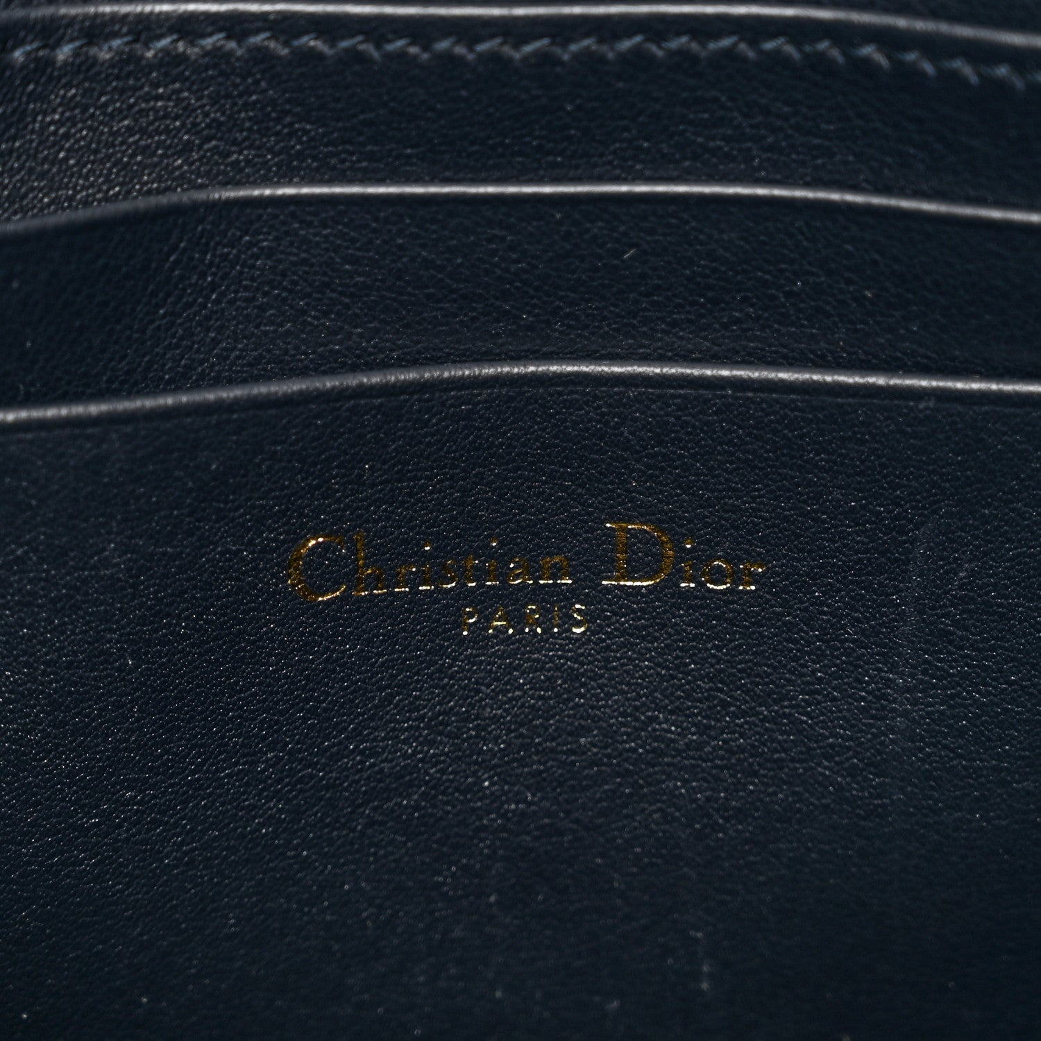 Christian Dior Oblique 30 Montaigne Avenue Pouch With Flap Blue 6 of 6