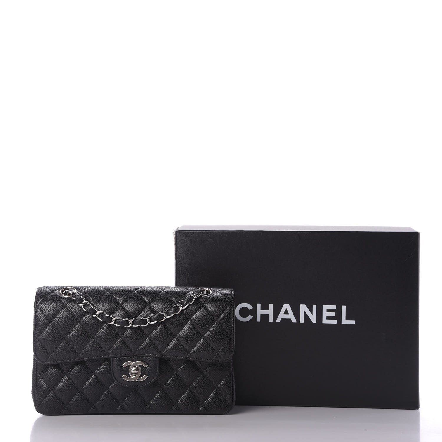 Chanel Caviar Quilted Small Double Flap Black 13 of 13