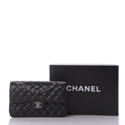 Chanel Caviar Quilted Small Double Flap Black 13 of 13
