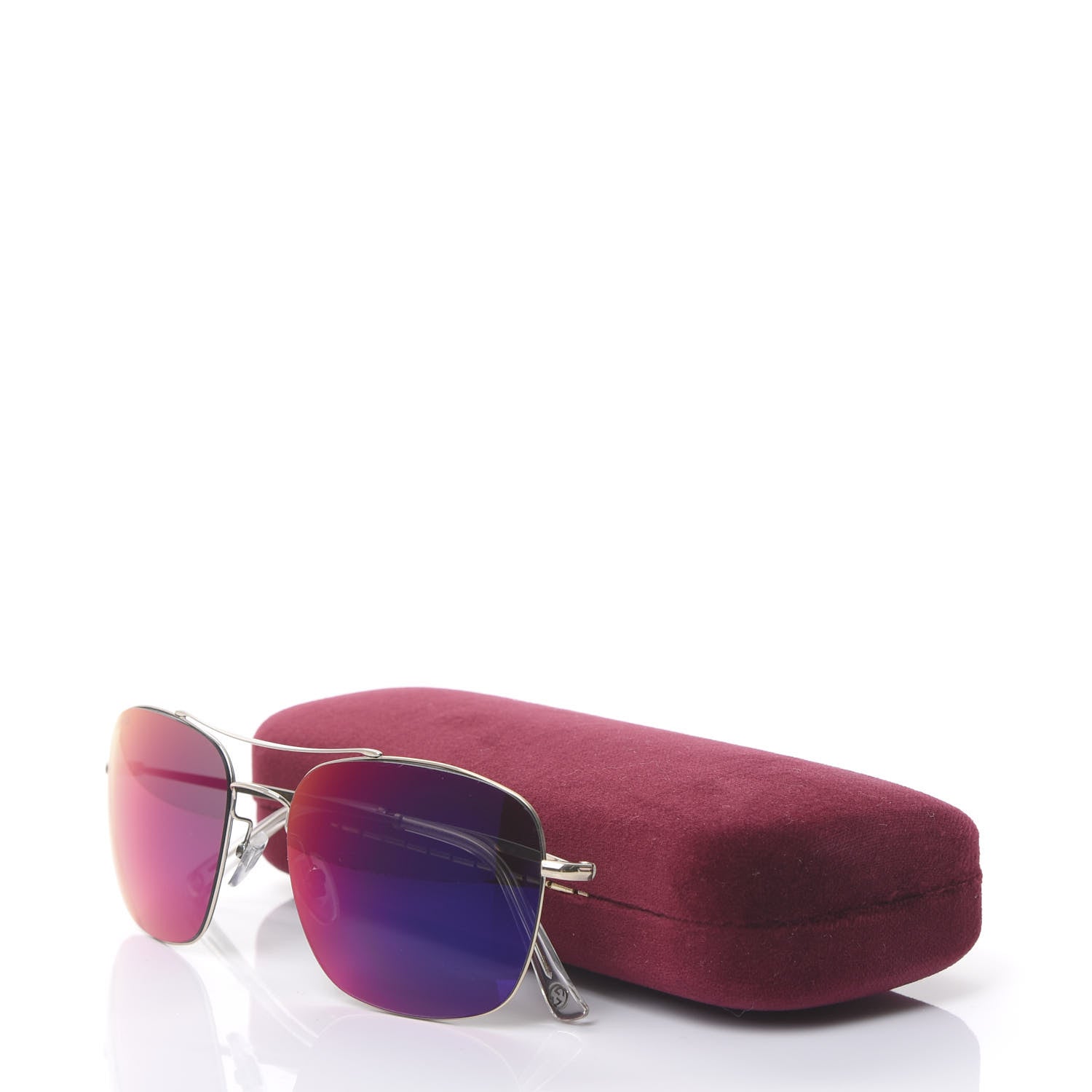 Gucci Aviator Sunglasses GG4253S Gold Purple 8 of 8