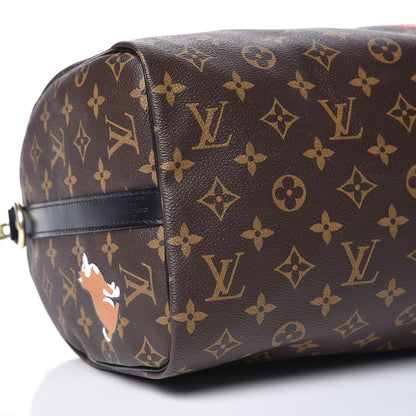 Louis Vuitton Monogram My World Tour Speedy Bandouliere 30 Black 7 of 10