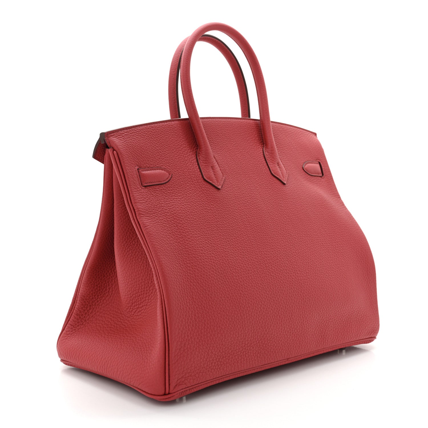 Hermes Togo Horseshoe Birkin 35 Rouge Garance Anemone 3 of 11