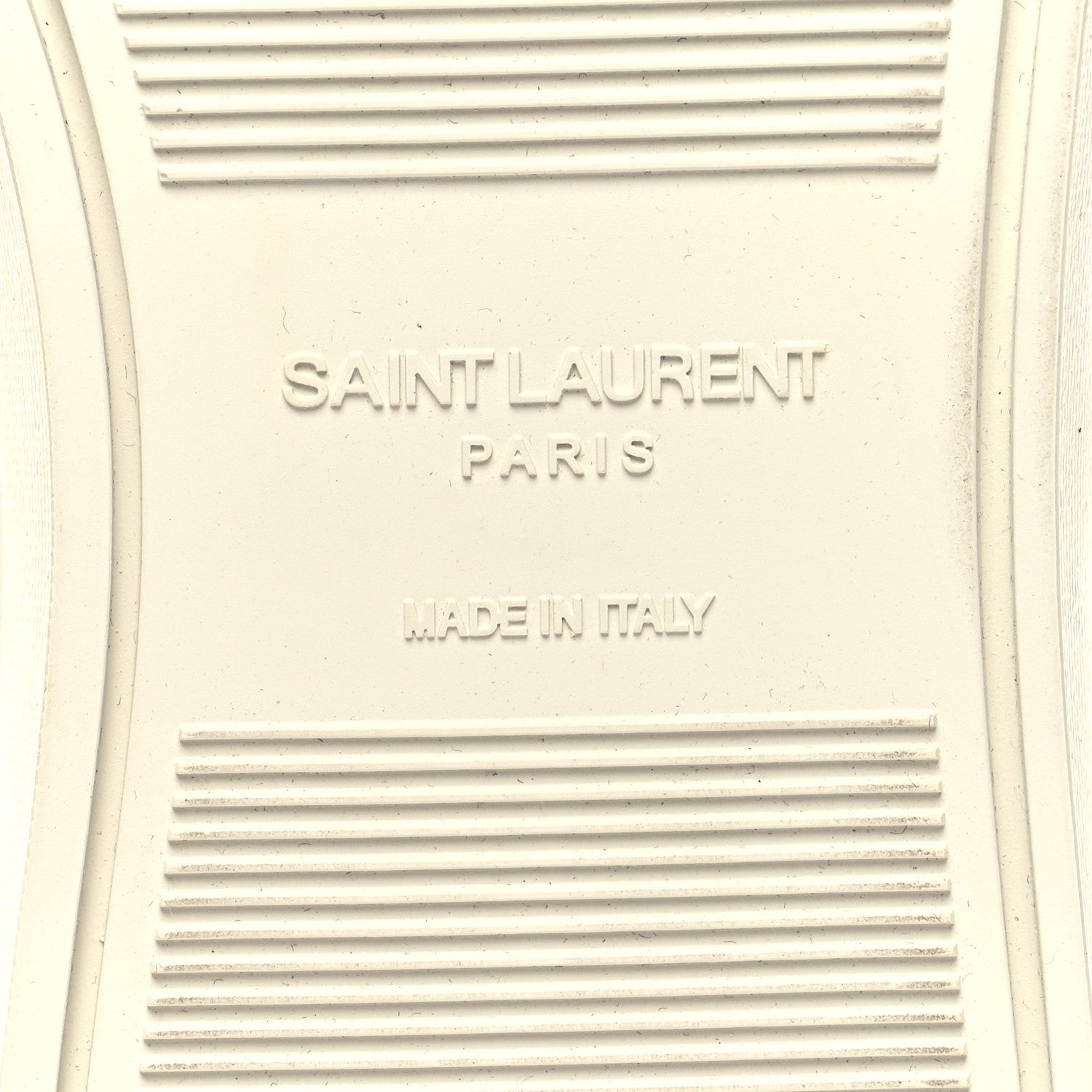 Saint Laurent Calfskin Andy Low Top Sneakers 39.5 Blanc Optique 7 of 8