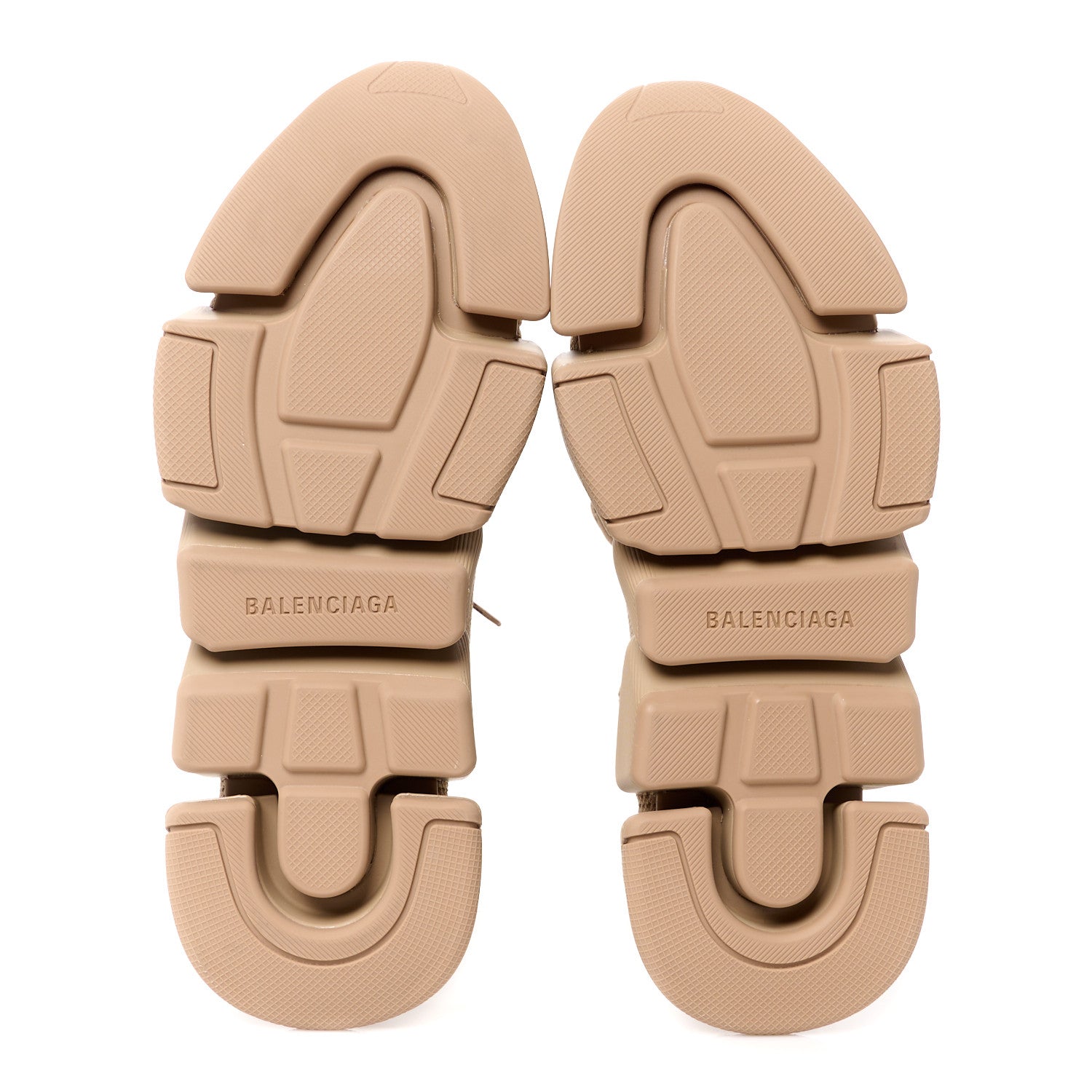 Balenciaga Technical 3D Recycled Knit Womens Speed 2.0 Lace Up Sneakers 40 Monocolor Beige 5 of 9