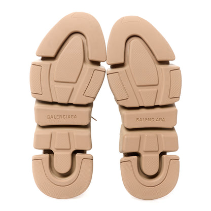 Balenciaga Technical 3D Recycled Knit Womens Speed 2.0 Lace Up Sneakers 40 Monocolor Beige 5 of 9