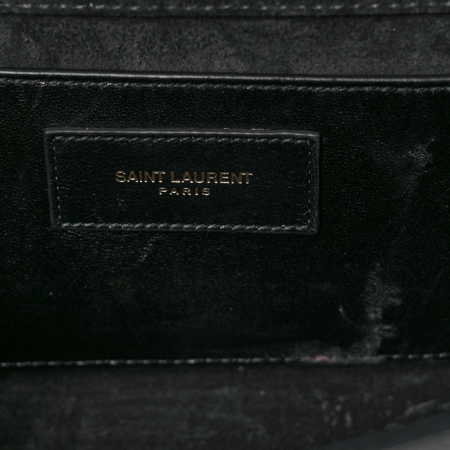 Patent Classic Monogram Cassandre Clutch Black