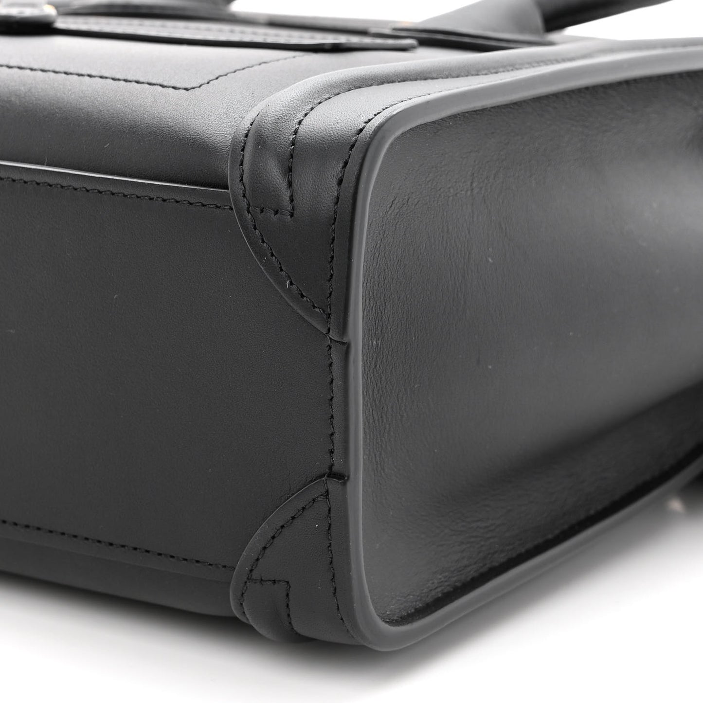 Smooth Calfskin Nano Luggage Black