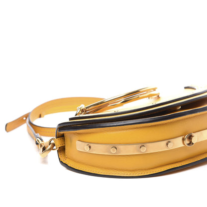 Chloe Calfskin Small Nile Bracelet Minaudiere Bag Dark Ochre 5 of 12