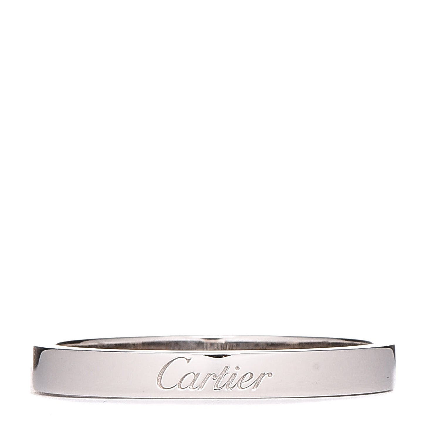 Platinum 3mm C De Wedding Band Ring 66 11.5