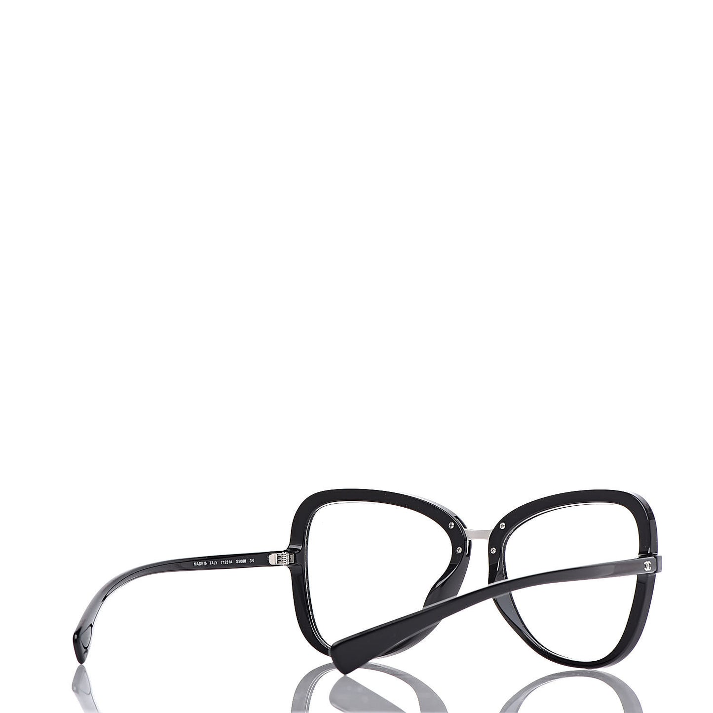 Clip On Sunglasses 71231A Black Grey