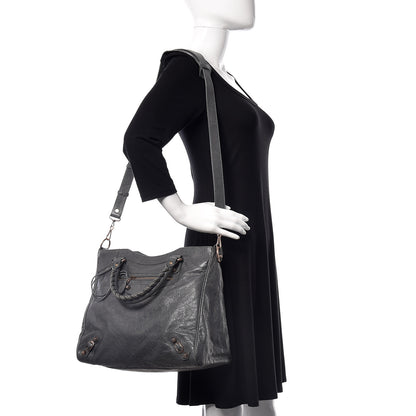Balenciaga Agneau Giant 12 Rose Gold Hardware Velo Gris Tarmac 2 of 9