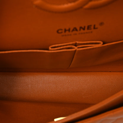 Chanel Caviar Quilted Medium Double Flap Light Brown 5 of 9