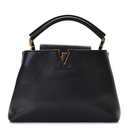 Louis Vuitton Taurillon Capucines BB Black 1 of 12