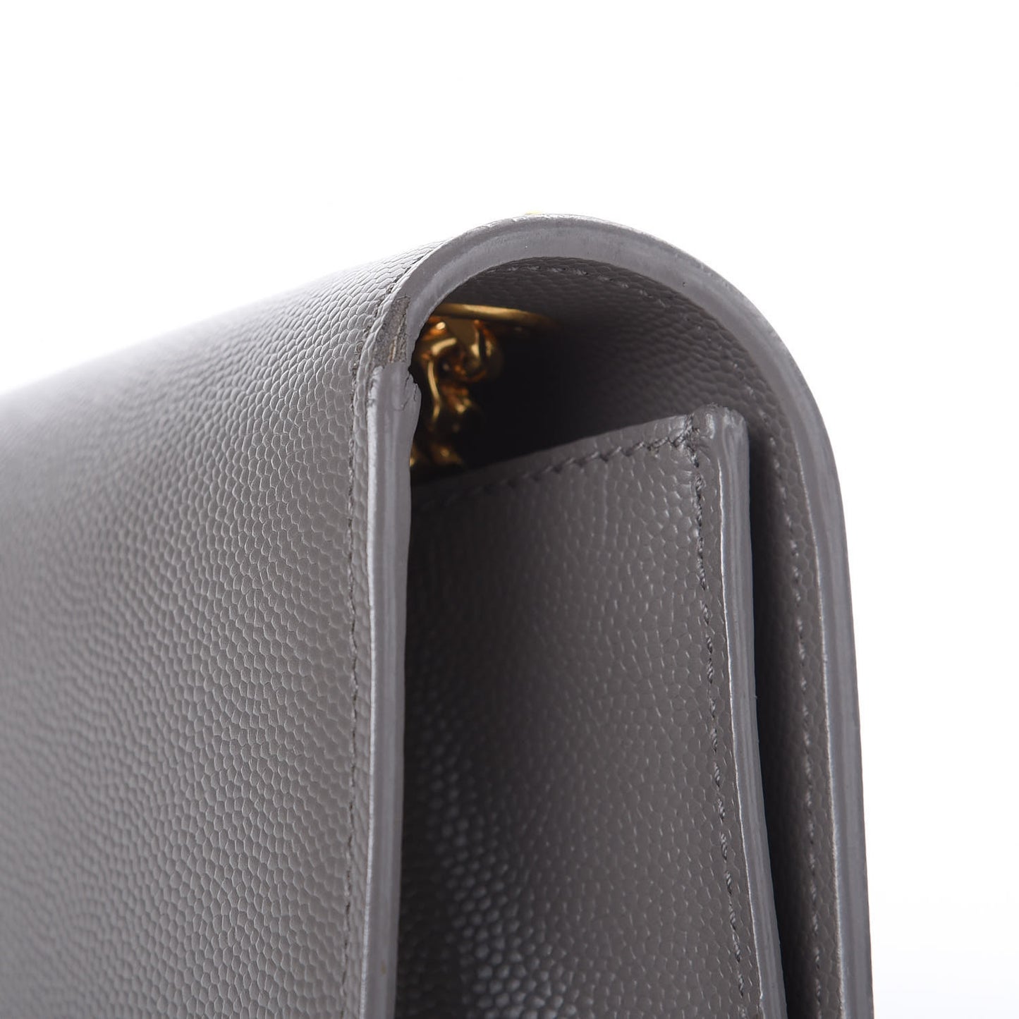 Grain De Poudre Small Monogram Kate Satchel Fog