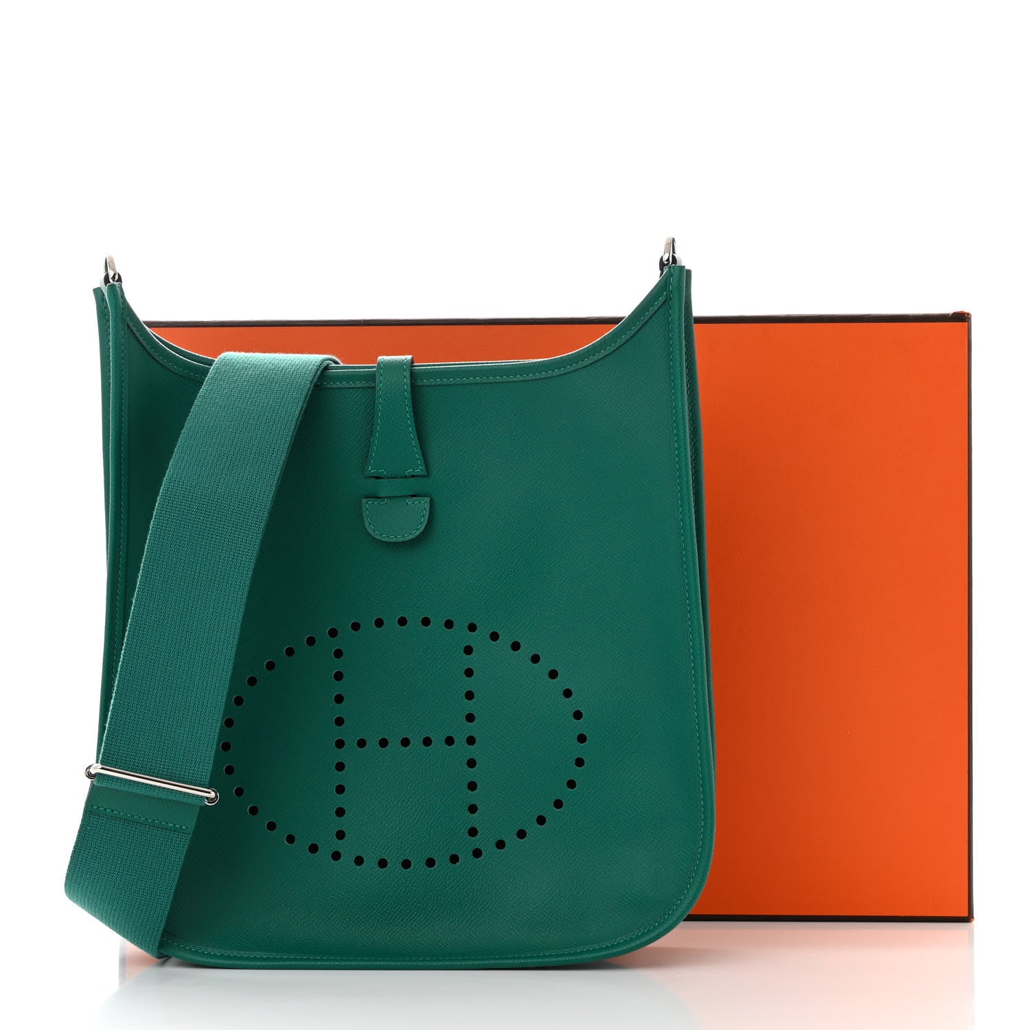 Hermes Epsom Evelyne PM III Malachite 11 of 11