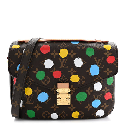 Louis Vuitton LV x YK Monogram Painted Dots Pochette Métis 1 of 10
