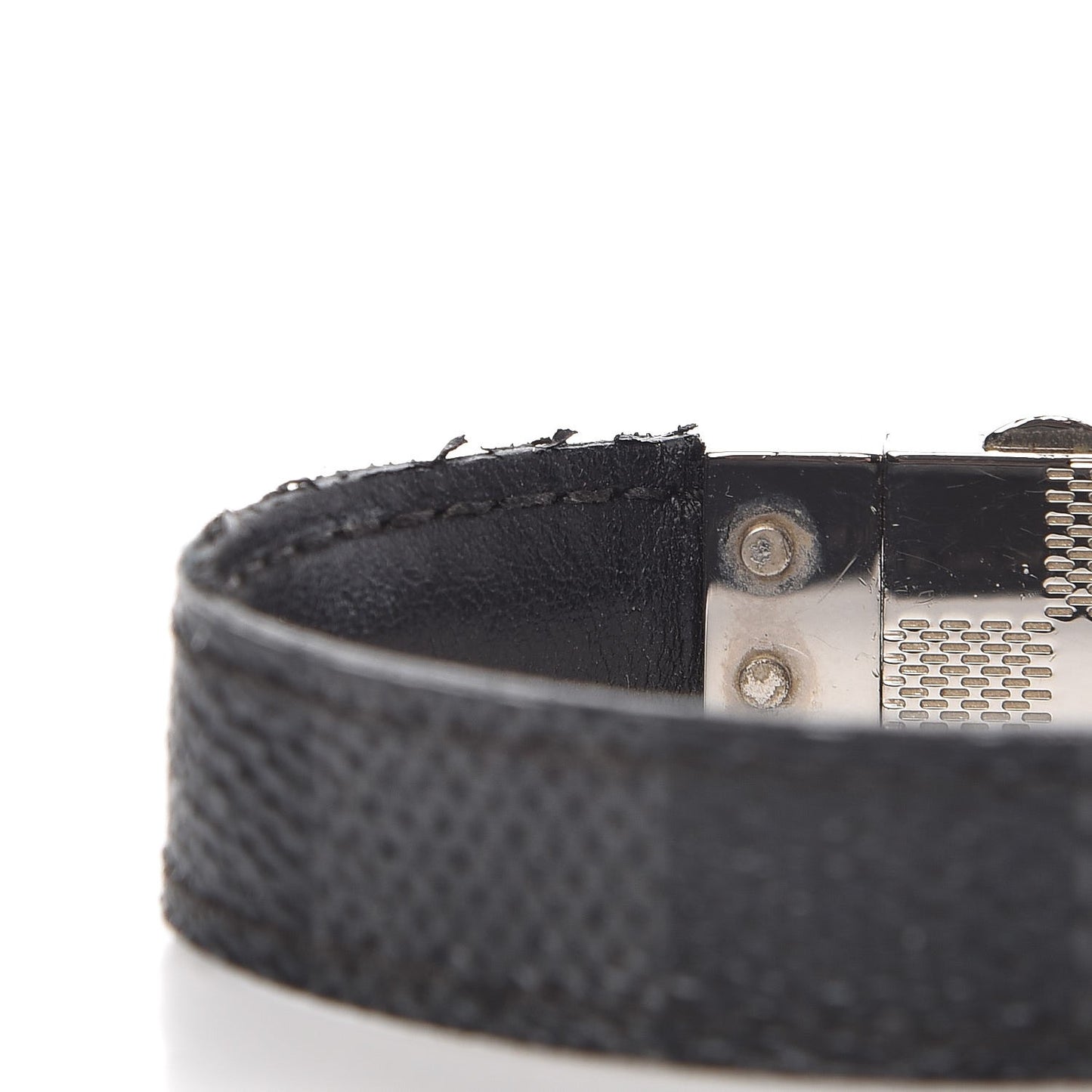 Damier Graphite Check It Reversible Bracelet 19