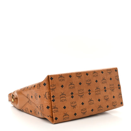 MCM Visetos Large Klara Hobo Cognac 4 of 9