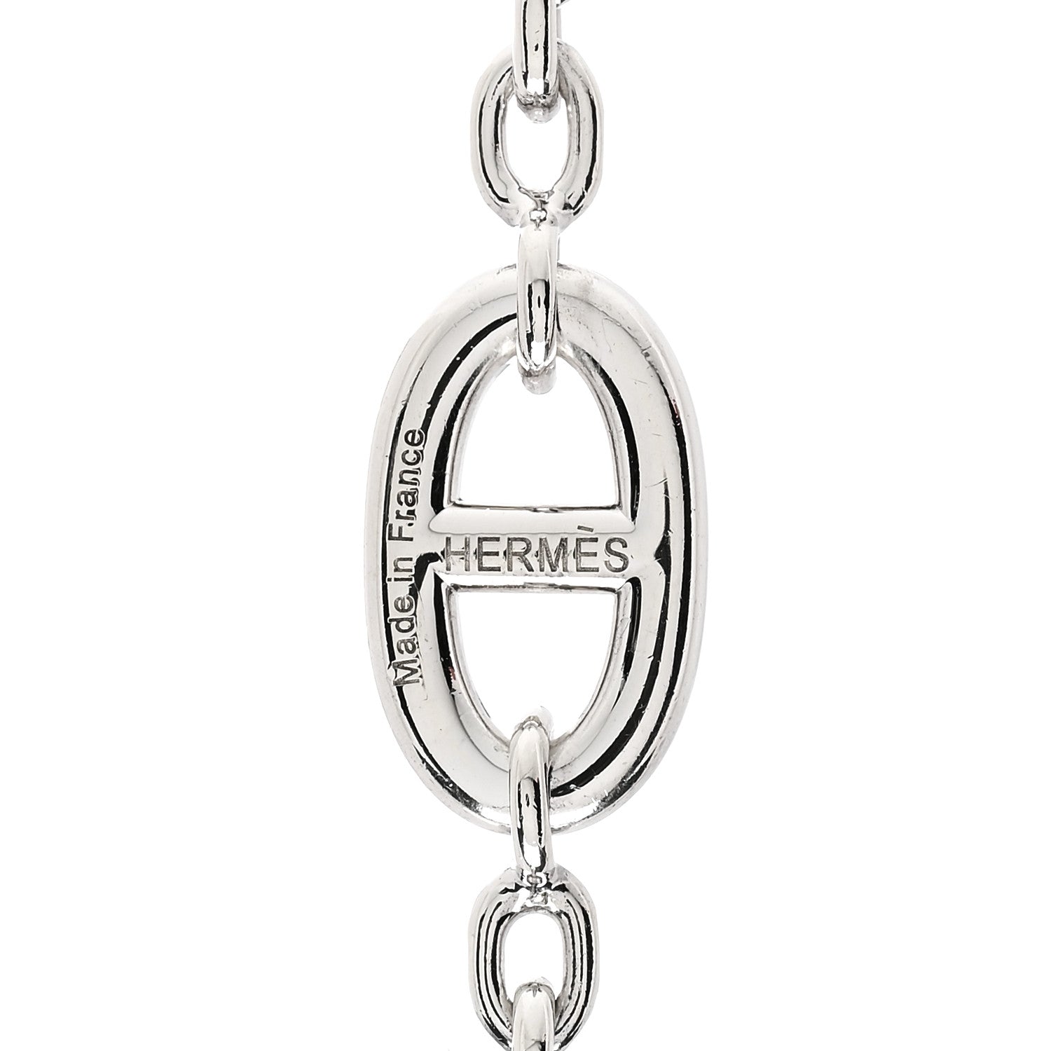 Hermes Sterling Silver Farandole Bracelet 3 of 4