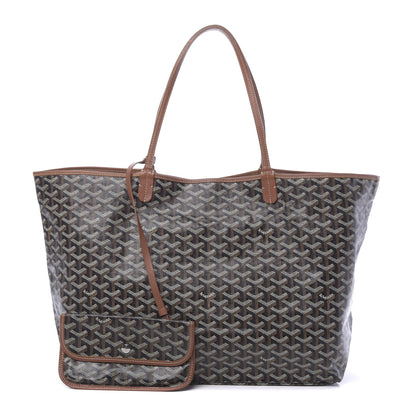 Goyard Goyardine Saint Louis GM Black Gold 1 of 27